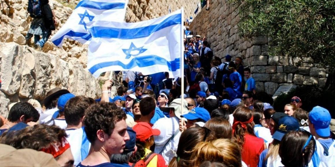 March of the Living students in Israel