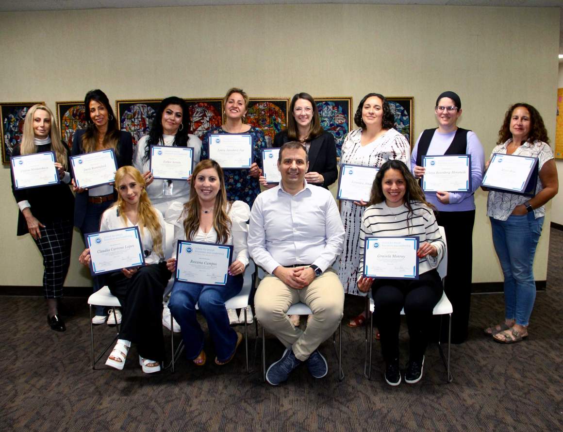 ECE educators graduating from AJU as Mentor Teachers 2024